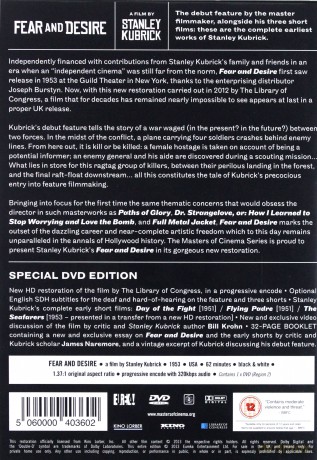 Fear and Desire [DVD]
