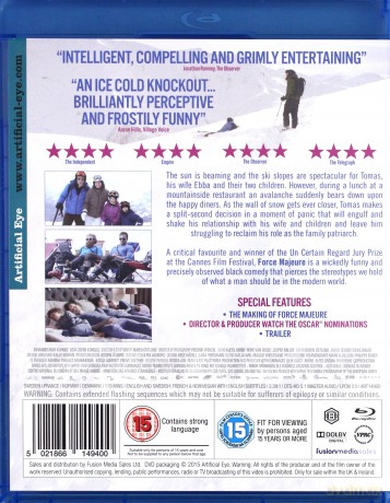 Force Majeure [Blu-Ray]
