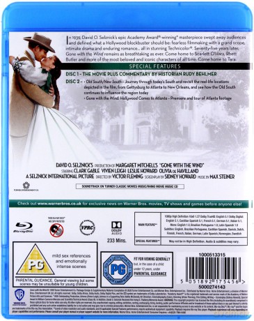 Gone With The Wind (Przeminęło z wiatrem) [2xBlu-Ray]