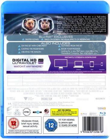 Pasażerowie [Blu-Ray]