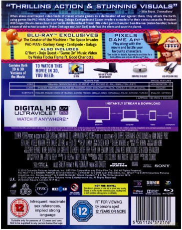 Piksele [Blu-Ray 3D]+[Blu-Ray]