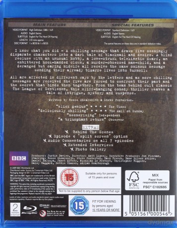 Psychoville Season 1 [Blu-Ray]
