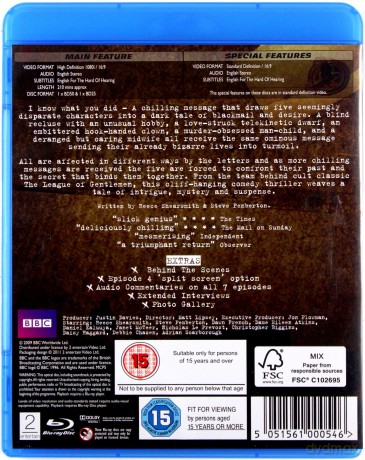 Psychoville Season 1 [Blu-Ray]