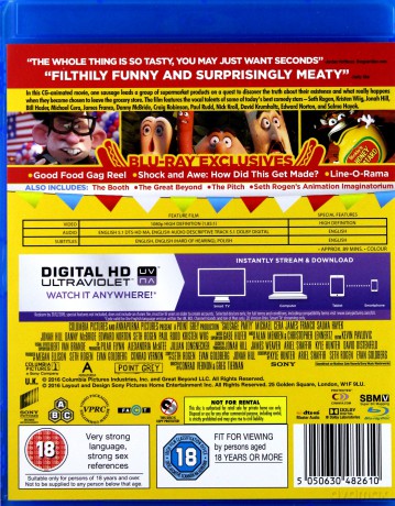 Sausage Party [Blu-Ray]
