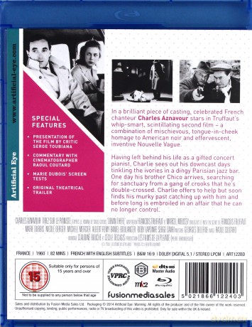 Shoot The Pianist (Strzelajcie do pianisty) [Blu-Ray]