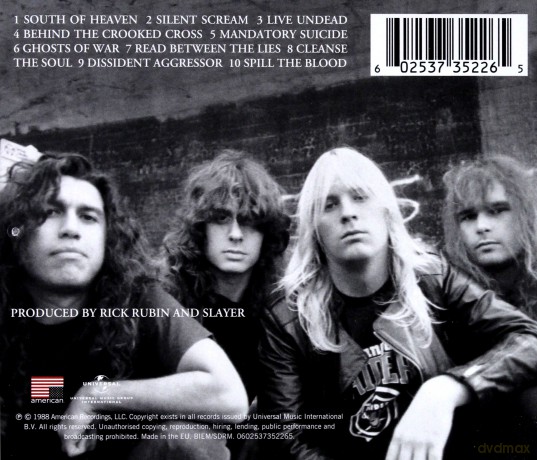 Slayer: South Of Heaven [CD]