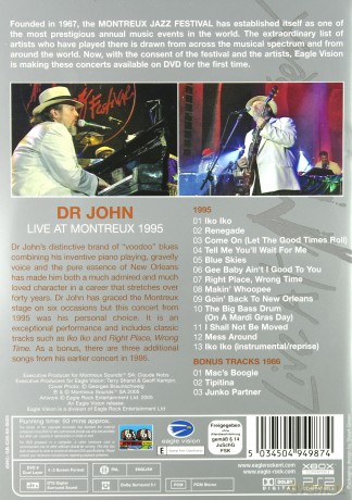Dr John: Live At Montreux 1995 [DVD]