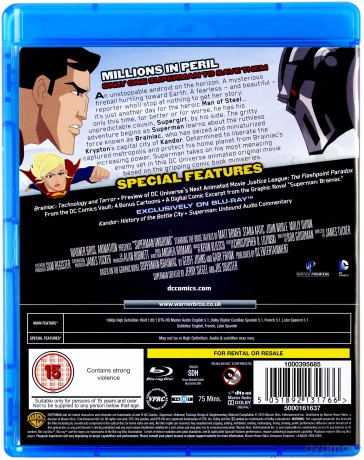 Superman Unbound (Wyzwolenie) [Blu-Ray]