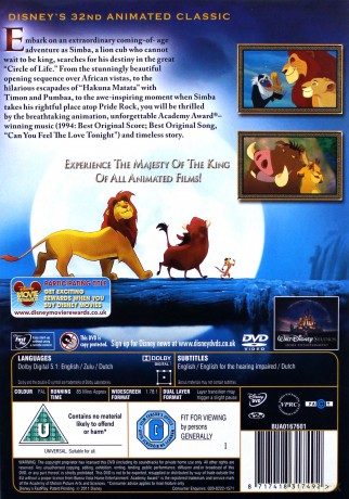 The Lion King [DVD]