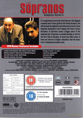 The Sopranos Complete Season 4 [4DVD]