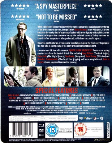 Tinker Tailor Soldier Spy (steelbook) [Blu-Ray]