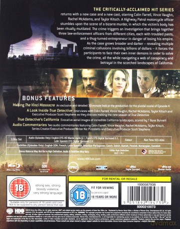 True Detective Season 2 [3xBlu-Ray]