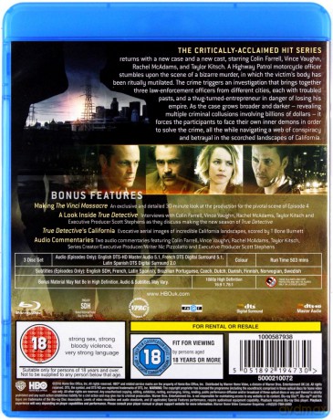 True Detective Season 2 [3xBlu-Ray]
