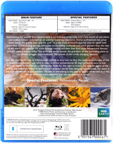 Yellowstone [Blu-Ray]