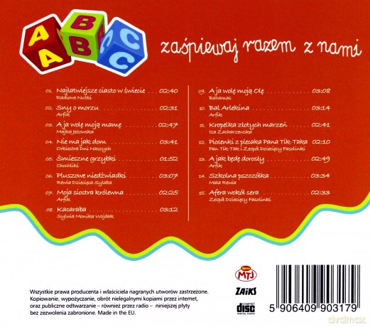 ABC Mini hity: Zaśpiewaj razem z nami [CD]