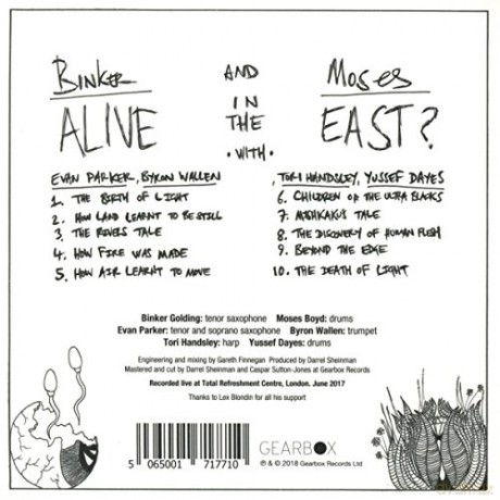 Binker And Moses: Alive In The East (digipack) [CD]