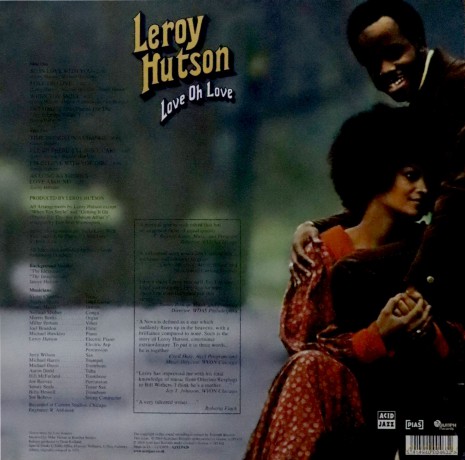 Leroy Hutson: Love Oh Love [Winyl]