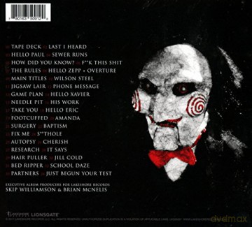 Saw Anthology vol. 1 soundtrack (Charlie Clouser) [CD]