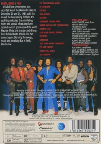 Earth Wind & Fire: In Concert [DVD]