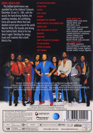 Earth Wind & Fire: In Concert [DVD]