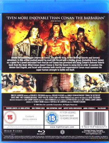 Conan The Destroyer [Blu-Ray]