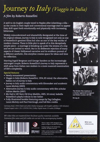 Journey To Italy [DVD]