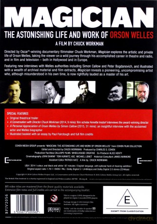 Magician Astonishing Life Work Of Orson Welles [DVD]