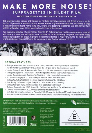 Make More Noise Suffragettes In Silent Film [DVD]