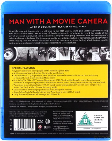 Man With A Movie Camera [Blu-Ray]
