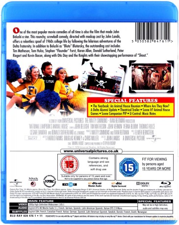 National Lampoons Animal House (Menażeria) [Blu-Ray]