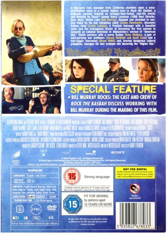 Rock The Kasbah [DVD]
