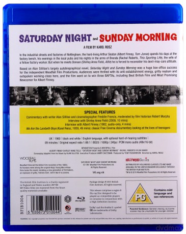 Saturday Night And Sunday Morning (Z soboty na niedzielę) [Blu-Ray]