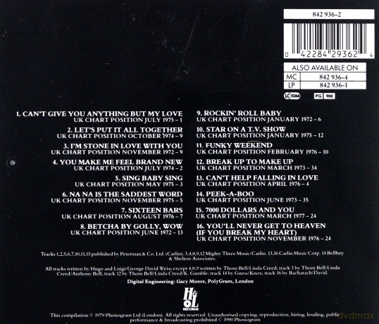 Stylistics: The Best Of [CD]