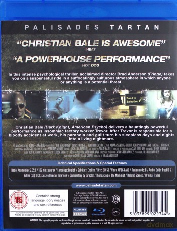 The Machinist [Blu-Ray]