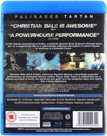 The Machinist [Blu-Ray]