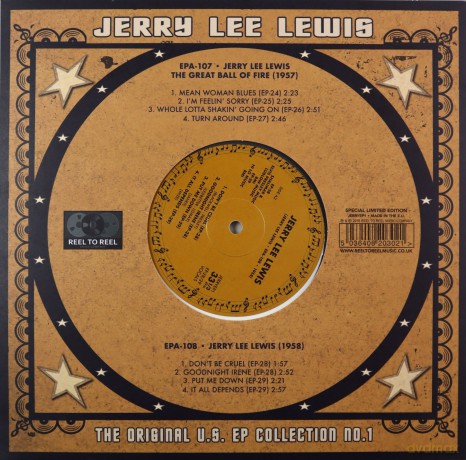 Jerry Lee Lewis: Us Ep Collection No 1 [Winyl]