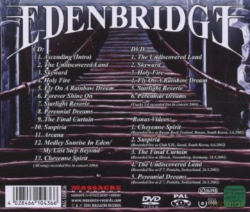 Edenbridge: A Livetime In Eden [CD]+[DVD]