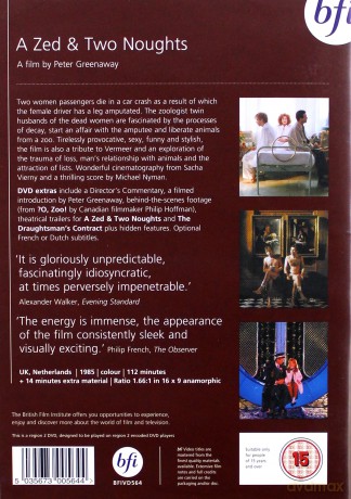 Zed And Two Noughts [DVD]