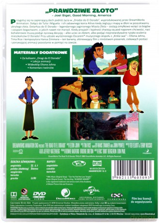 Droga do El Dorado [DVD]
