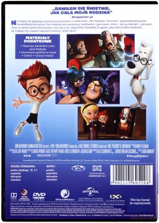 Pan Peabody i Sherman [DVD]