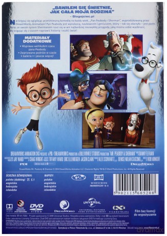 Pan Peabody i Sherman [DVD]