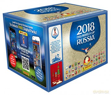 Panini WM Russia 2018 - Naklejki - 1 Display 100 sztuk