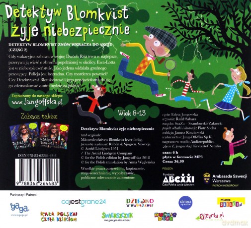 Detektyw Blomkvist żyje niebezpiecznie - Astrid Lindgren [AUDIOBOOK]