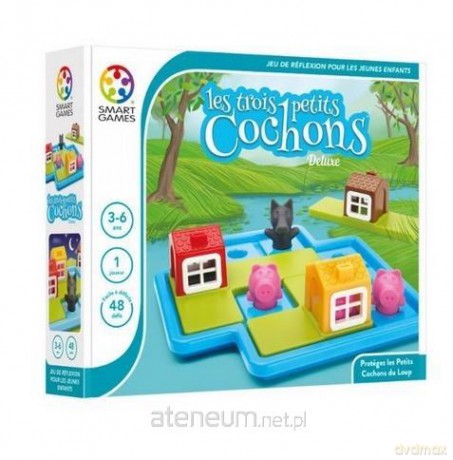 Smart Games- Les trios petits cochons [GRA]