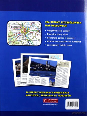 Atlas drogowy. Europa - wszystkie kraje [KSIĄŻKA]