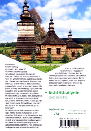 Beskid Niski aktywnie. Część zachodnia. Przewodnik [KSIĄŻKA]