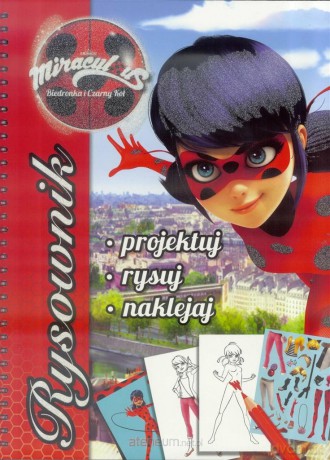 Biedronka i Czarny Kot. Rysownik [KSIĄŻKA]