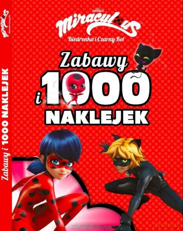 Biedronka i Czarny Kot. Zabawy i 1000 naklejek [KSIĄŻKA]