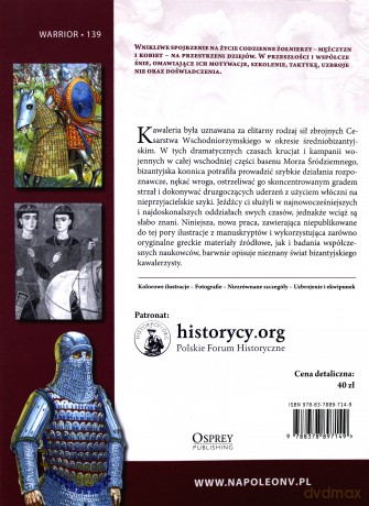 Bizantyjski kawalerzysta około 900-1204 - Timothy Dawson [KSIĄŻKA]