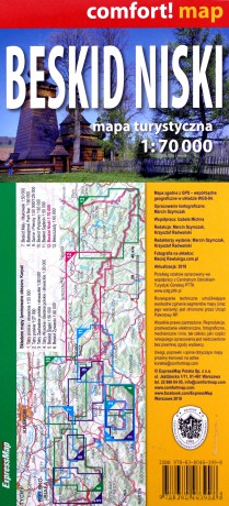 Comfort! map Beskid Niski 1:70 000 mapa